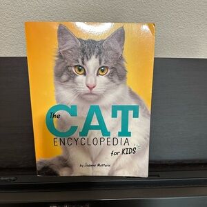 The Cat Encyclopedia for Kids nice used condition